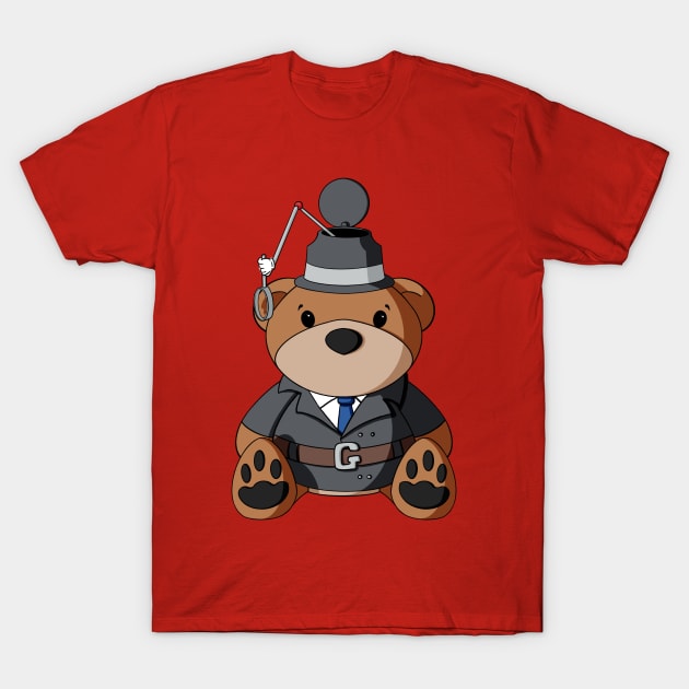 Inspector Gadget Teddy Bear T-Shirt by Alisha Ober Designs